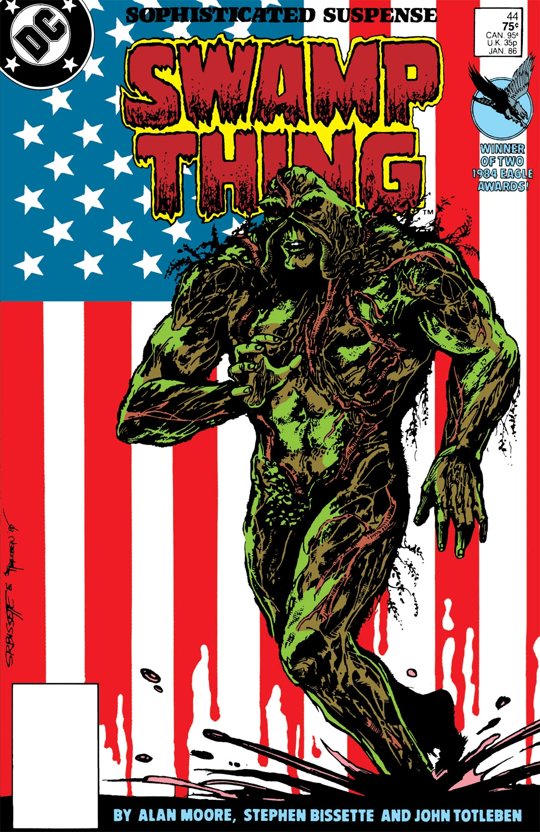 Swamp Thing #44 (DC, 1986 — Cover A) cover